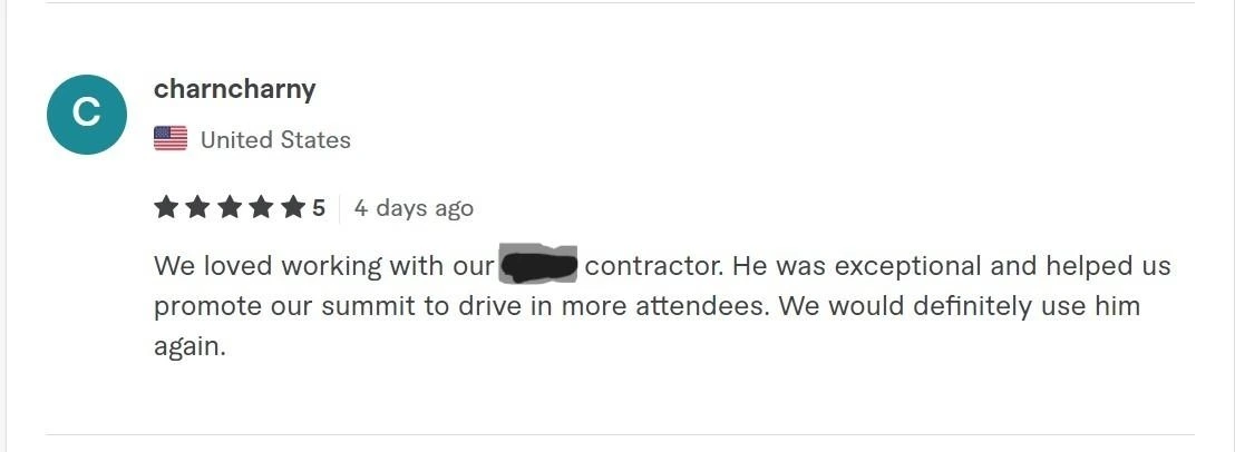 testimonial of case study client showcasing satisfaction